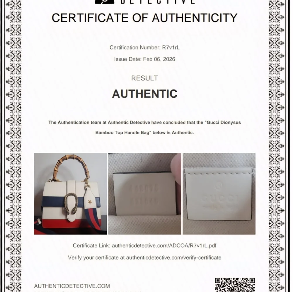 Gucci Dionysus Bamboo Top-Handle - Picture 16 of 16